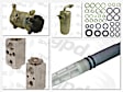 9614805 5-Piece Kit A/C Compressor, With Clutch, 4-Groove Pulley, Includes (1) A/C Compressor, (1) A/C Accumulator, (1) A/C Orifice Tube, (1) A/C Expansion Valve and (1) A/C O-Ring and Gasket Seal Kit
