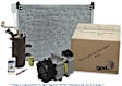 9614809A 6-Piece Kit A/C Compressor, With Clutch, 4-Groove Pulley, 6.0L, 8Cyl Includes (1) Compressor, (1) Accumulator, (1) Orifice Tube, (1) Expansion Valve, (1) O-Ring and Gasket and (1) Condenser