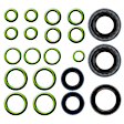 2009 Saturn Outlook - 5-Piece Kit A/C Compressor, With Clutch, 6-Groove Pulley, 3.6L 6Cyl, GPD OE Replacement Includes (1) A/C Compressor, (1) A/C Condenser, and (1) A/C Service Kit (A/C Expansion Valve, A/C Expansion Valve, and A/C O-Ring and Gasket Seal Kit)