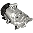 9614835 A/C Compressor, With Clutch, 6-Groove Pulley, 1.6L, 4Cyl
