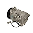 9621243B 4-Piece Kit A/C Compressor, With Clutch, 6-Groove Pulley, GPD OE Replacement, Includes (1) A/C Compressor, (1) A/C Expansion Valve, (1) A/C O-Ring and Gasket Seal Kit and (1) A/C Condenser