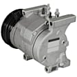 9621270B 4-Piece Kit A/C Compressor, With Clutch, 6-Groove Pulley, 3.6L, 6Cyl, GPD OE Replacement, Includes (1) A/C Compressor, (1) A/C Expansion Valve, (1) A/C O-Ring and Gasket Seal Kit and (1) A/C Condenser