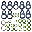9621604 A/C Compressor Kit, Includes (1) A/C Compressor, (1) A/C Accumulator, (1) A/C Discharge and Liquid Line, (1) A/C O-Ring and Gasket Seal Kit