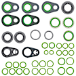2006 Dodge Ram 2500 - 5-Piece Kit A/C Compressor, 7 Groove; 6511694; O-Ring Seal Kit 1321311; Acum/Drier 1411737; Front Liquid Line 411693; Condenser 494C; 10S17E, With Clutch, 7-Groove Pulley, 5.7L 8Cyl, GPD OE Replacement