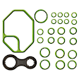 9622637A 4-Piece Kit A/C Compressor, With Clutch, 6-Groove Pulley, 3.0L, 6Cyl, GPD OE Replacement, Includes (1) A/C Compressor, (1) A/C Expansion Valve, (1) A/C O-Ring and Gasket Seal Kit and (1) A/C Condenser