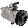 9622719 4-Piece Kit A/C Compressor, With Clutch, 6-Groove Pulley, 2.7L, 6Cyl, Includes (1) A/C Compressor, (1) A/C Receiver Drier, (1) A/C Expansion Valve and (1) A/C O-Ring and Gasket Seal Kit