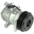 2009 Dodge Durango - 4-Piece Kit A/C Compressor, Without Rear Air Conditioning, With Clutch, 6-Groove Pulley, 4.7L 8Cyl, Includes (1) A/C Compressor and (1) A/C Service Kit (A/C Accumulator, A/C Expansion Valve, and A/C O-Ring and Gasket Seal Kit)