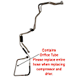 2008 Dodge Avenger - 4-Piece Kit A/C Compressor, 6 Groove; 6512736; Ups Saver Special Does Not Apply-; Accumulator With O-Ring; Acum/Drier 111818; Front Liquid Line 81260; O-Ring Seal Kit 1321339; 6Seu16C, With Clutch, 6-Groove Pulley, 2.4L 4Cyl