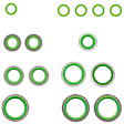 9623414 4-Piece Kit A/C Compressor, With Clutch, 6-Groove Pulley, 3.6L, 6Cyl, Includes (1) A/C Compressor, (1) A/C Receiver Drier, (1) A/C Expansion Valve and (1) A/C O-Ring and Gasket Seal Kit