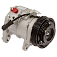 2007 Chrysler Aspen - 5-Piece Kit A/C Compressor, OHV, With Clutch, 7-Groove Pulley, 5.7L 8Cyl,  Includes (1) A/C Compressor and (1) A/C Service Kit (A/C Accumulator, A/C Expansion Valve, A/C Expansion Valve, and A/C O-Ring and Gasket Seal Kit)
