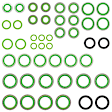 9624321 4-Piece Kit A/C Compressor, With Clutch, 6-Groove Pulley, 2.4L, 4Cyl, Includes (1) A/C Compressor, (1) Drier Desiccant Element, (1) A/C Expansion Valve and (1) A/C O-Ring and Gasket Seal Kit
