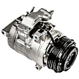 9631257 A/C Compressor, With Clutch, 6-Groove Pulley, 3.5L, 6Cyl