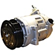 2013 Ford Taurus - 4-Piece Kit A/C Compressor, Naturally Aspirated, With Clutch, 6-Groove Pulley, 3.5L 6Cyl, GPD OE Replacement Includes (1) A/C Compressor, (1) A/C Condenser, and (1) A/C Service Kit (A/C Expansion Valve and A/C O-Ring and Gasket Seal Kit)