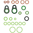 9631339 4-Piece Kit A/C Compressor, With Clutch, 4-Groove Pulley, 3.5L, 6Cyl, Includes (1) A/C Compressor, (1) Drier Desiccant Element, (1) A/C Expansion Valve and (1) A/C O-Ring and Gasket Seal Kit