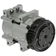 9631873 A/C Compressor, With Clutch, 6-Groove Pulley