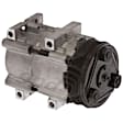 9631890 A/C Compressor, With Clutch, 6-Groove Pulley, 3.8L, 6Cyl