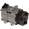 2001 Lincoln Town Car - 4-Piece Kit A/C Compressor, With Clutch, 6-Groove Pulley, 4.6L 8Cyl, Includes (1) A/C Compressor and (1) A/C Service Kit (A/C Accumulator, A/C Orifice Tube, and A/C O-Ring and Gasket Seal Kit)