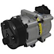 9631957A A/C Compressor, With Clutch, 8-Groove Pulley