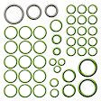 1999 Mercury Villager - 5-Piece Kit A/C Compressor, Front Exp Valve 3411250; 4 Groove; Rear Exp Valve 341120; Fs10; O-Ring Seal Kit 1321254; 511470; Acum/Drier With Hose 481128; With Rear A.C., With Clutch, 4-Groove Pulley, 3.3L 6Cyl
