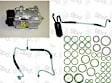 9632007 4-Piece Kit A/C Compressor, With Clutch, 6-Groove Pulley, 3.0L, 6Cyl, Includes (1) A/C Compressor, (1) A/C Accumulator, (1) A/C Discharge and Liquid Line and (1) A/C O-Ring and Gasket Seal Kit