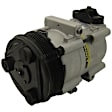 9632262 4-Piece Kit A/C Compressor, With Clutch, 6-Groove Pulley, Includes (1) A/C Compressor, (1) A/C Accumulator, (1) A/C Orifice Tube and (1) A/C O-Ring and Gasket Seal Kit