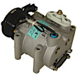 9632267 4-Piece Kit A/C Compressor, With Clutch, 6-Groove Pulley, Includes (1) A/C Compressor, (1) A/C Receiver Drier, (1) A/C Expansion Valve and (1) A/C O-Ring and Gasket Seal Kit