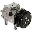 9632347A A/C Compressor, With Clutch, 6-Groove Pulley