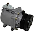 9632588A A/C Compressor, With Clutch, 6-Groove Pulley, 4.6L, 8Cyl, GPD OE Replacement