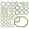 2005 Lincoln Town Car - 5-Piece Kit A/C Compressor, 6 Groove; Front Exp Valve 3411247; O-Ring Seal Kit 1321249; Acum/Drier 1411912; Condenser 4011C; 6512652; Piston Replacement For Scroll, With Clutch, 6-Groove Pulley, 4.6L 8Cyl, GPD OE Replacement