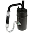 9632985A 5-Piece Kit A/C Compressor, With Clutch, 6-Groove Pulley, 2.3L, 4Cyl, Includes (1) A/C Compressor, (1) A/C Accumulator, (1) A/C Orifice Tube, (1) A/C O-Ring and Gasket Seal Kit and (1) A/C Condenser