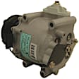 9633282 A/C Compressor, With Clutch, 6-Groove Pulley, 2.3L, 4Cyl