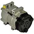 9633325A A/C Compressor, With Clutch, 6-Groove Pulley, 2.0L, 4Cyl, GPD OE Replacement
