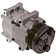 2005 Ford Mustang - 4-Piece Kit A/C Compressor, With Clutch, 6-Groove Pulley, 4.0L 6Cyl, Includes (1) A/C Compressor, (1) A/C Receiver Drier, (1) A/C Orifice Tube and (1) A/C O-Ring and Gasket Seal Kit