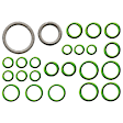 2009 Lincoln MKX - 4-Piece Kit A/C Compressor, With Clutch, 6-Groove Pulley, 3.5L, includes (1) A/C Compressor and (1) A/C Service Kit (A/C Expansion Valve, A/C O-Ring and Gasket Seal Kit, and Drier Desiccant Element)