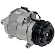 2009 Lincoln MKX - 4-Piece Kit A/C Compressor, With Clutch, 6-Groove Pulley, 3.5L, includes (1) A/C Compressor and (1) A/C Service Kit (A/C Expansion Valve, A/C O-Ring and Gasket Seal Kit, and Drier Desiccant Element)