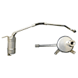 2006 Jaguar X-Type - 4-Piece Kit A/C Compressor,  Groove; Front Exp Valve 3411250; 51148; Acum/Drier With Hose 481114; O-Ring Seal Kit 1321291, With Clutch, 6-Groove Pulley, 3.0L 6Cyl