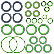 2012 Lincoln MKT - 5-Piece Kit A/C Compressor, O-Ring Seal Kit 1321343; Front Exp Valve 3411537; 512718; Acum/Drier 141193; Condenser 378C; Without Rear A.C., With Clutch, 6-Groove Pulley, 3.5L 6Cyl, GPD OE Replacement