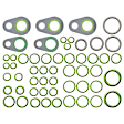 2013 Ford Transit Connect - 5-Piece Kit A/C Compressor, With Clutch, 6-Groove Pulley, 2.0L, includes (1) A/C Compressor, (1) A/C Condenser, and (1) A/C Service Kit (A/C Accumulator, A/C Orifice Tube, and A/C O-Ring and Gasket Seal Kit)