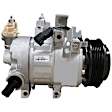 9634568A A/C Compressor, With Clutch, 6-Groove Pulley, 5.0L, 8Cyl