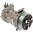 2009 Mini Cooper - 4-Piece Kit A/C Compressor, GAS, With Clutch, 6-Groove Pulley, 1.6L 4Cyl, GPD OE Replacement Includes (1) A/C Compressor, (1) A/C Condenser, and (1) A/C Service Kit (A/C Expansion Valve and A/C O-Ring and Gasket Seal Kit)
