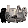9641386A A/C Compressor, With Clutch, 6-Groove Pulley, 3.0L, 6Cyl
