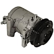 1993 Subaru Impreza - 4-Piece Kit A/C Compressor, With Clutch, 4-Groove Pulley, 1.8L, includes (1) A/C Compressor and (1) A/C Service Kit (A/C Expansion Valve, A/C Receiver Drier, and A/C O-Ring and Gasket Seal Kit)
