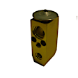 9641667 A/C Compressor, With Clutch, 6-Groove Pulley, 3.8L, 6Cyl