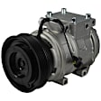 2008 Kia Rondo - 4-Piece Kit A/C Compressor, 6 Groove; 10Pa17C; O-Ring Seal Kit 1321323; Acum/Drier 111823; Front Exp Valve 311855; 6512876, With Clutch, 6-Groove Pulley, 2.4L 4Cyl