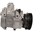 9641678A 4-Piece Kit A/C Compressor, With Clutch, 6-Groove Pulley, 2.7L, 6Cyl, GPD A/C Compressor, Includes (1) A/C Compressor, (1) A/C Expansion Valve, (1) A/C O-Ring and Gasket Seal Kit and (1) A/C Condenser