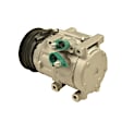 2006 Kia Sedona - 3-Piece Kit A/C Compressor, 6 Groove; Acum/Drier 1411835; O-Ring Seal Kit 1321323; Front Exp Valve 3411779; 6512459; Hs20; Without Rear A.C., With Clutch, 6-Groove Pulley, 3.8L 6Cyl