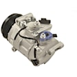 9641734C A/C Compressor, With Clutch, 6-Groove Pulley, GPD OE Replacement