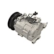 9641740A 4-Piece Kit A/C Compressor, With Clutch, 6-Groove Pulley, GPD OE Replacement, Includes (1) A/C Compressor, (1) A/C Expansion Valve, (1) A/C O-Ring and Gasket Seal Kit and (1) A/C Condenser