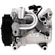 9641796A A/C Compressor, With Clutch, 2.0L, 4Cyl