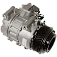 9641805A 4-Piece Kit A/C Compressor, With Clutch, 7-Groove Pulley, 3.5L, 6Cyl, GPD OE Replacement, Includes (1) A/C Compressor, (1) A/C Expansion Valve, (1) A/C O-Ring and Gasket Seal Kit and (1) A/C Condenser